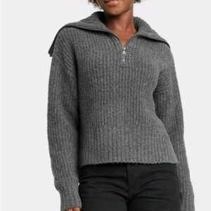 NWT Universal Thread Collared Knit Sweater